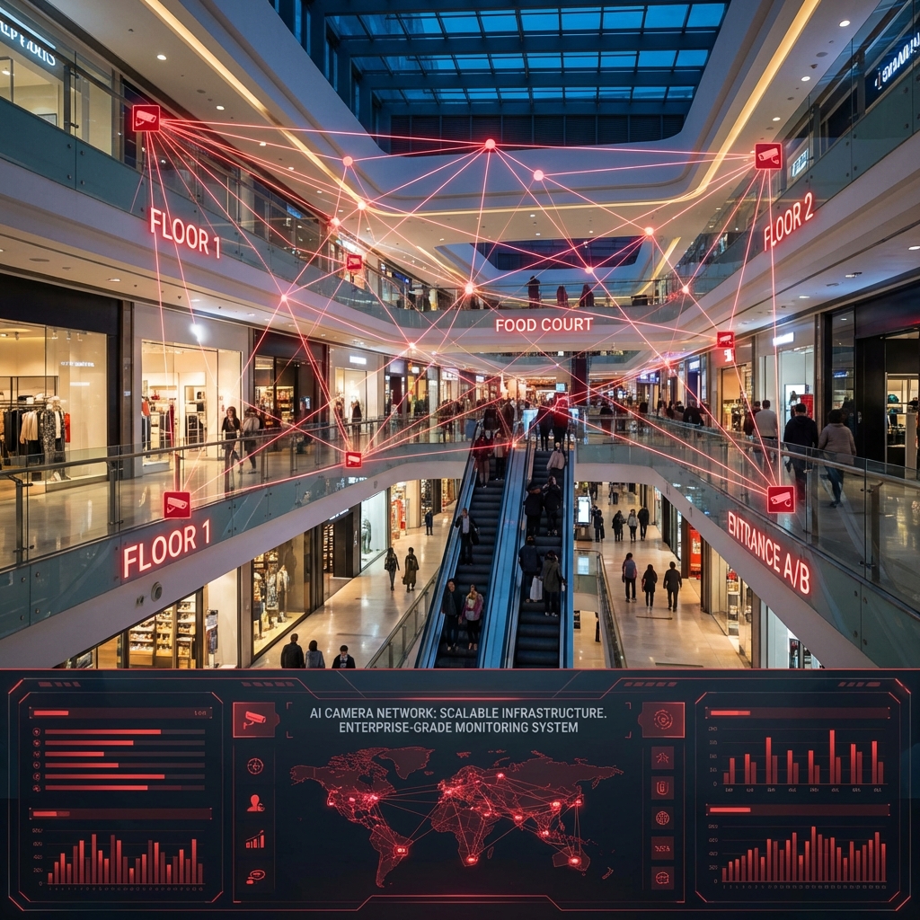 Shopping Mall AI Network